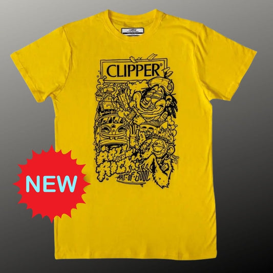 Clipper Merch "T- Shirt" gelb