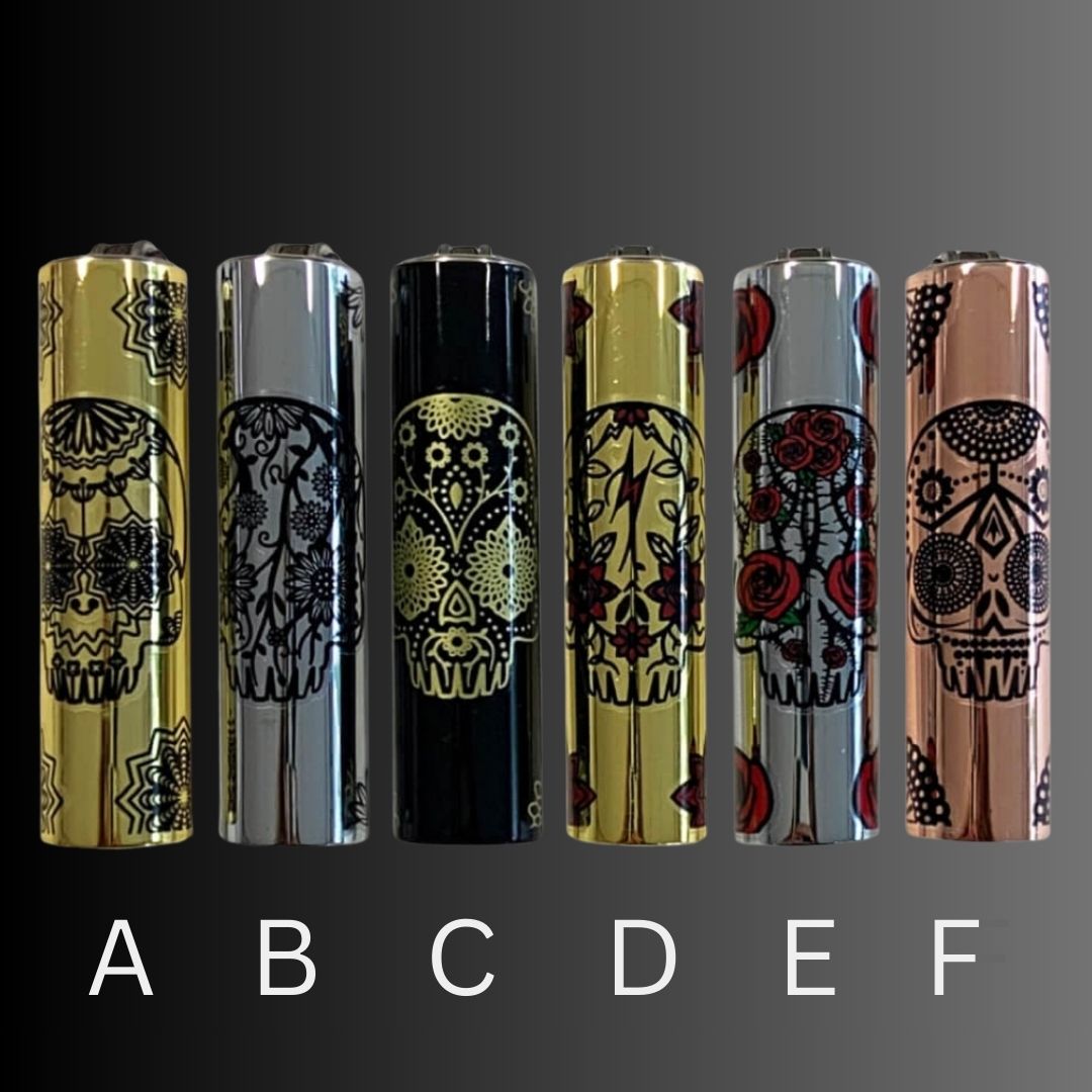 Clipper "Mexican Skull" Metall Cover Micro