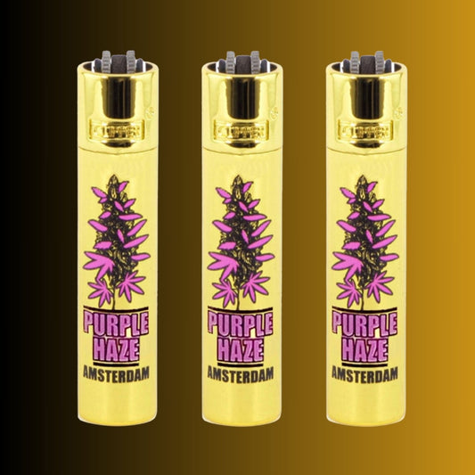 Clipper Gold "Purple Haze" Metall incl.Box