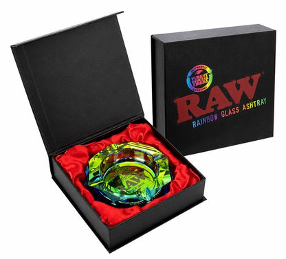 RAW Kristallglas Aschenbecher “Rainbow“