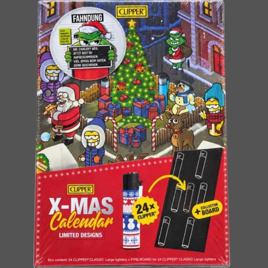 VORORDER !ORIGINAL CLIPPER Adventskalender incl. GRATIS Fire Board