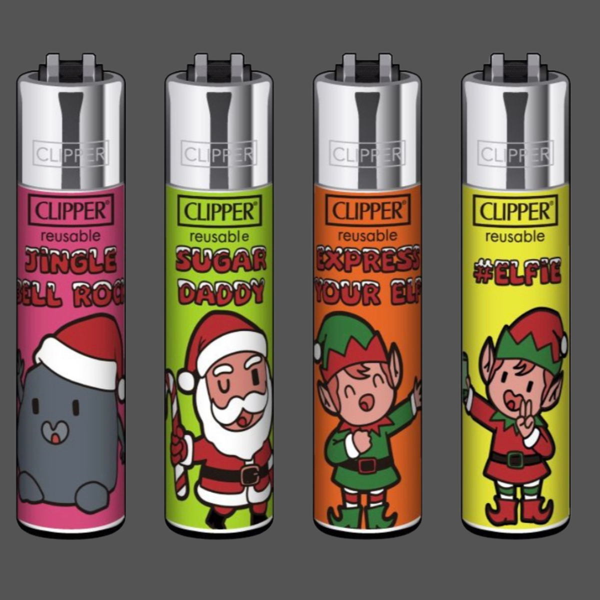 Clipper “Funny Xmas #3“ 4er Serie