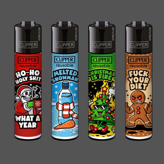 Clipper “X-Mas Slogan #2“ 4er Serie GIZEH Edition