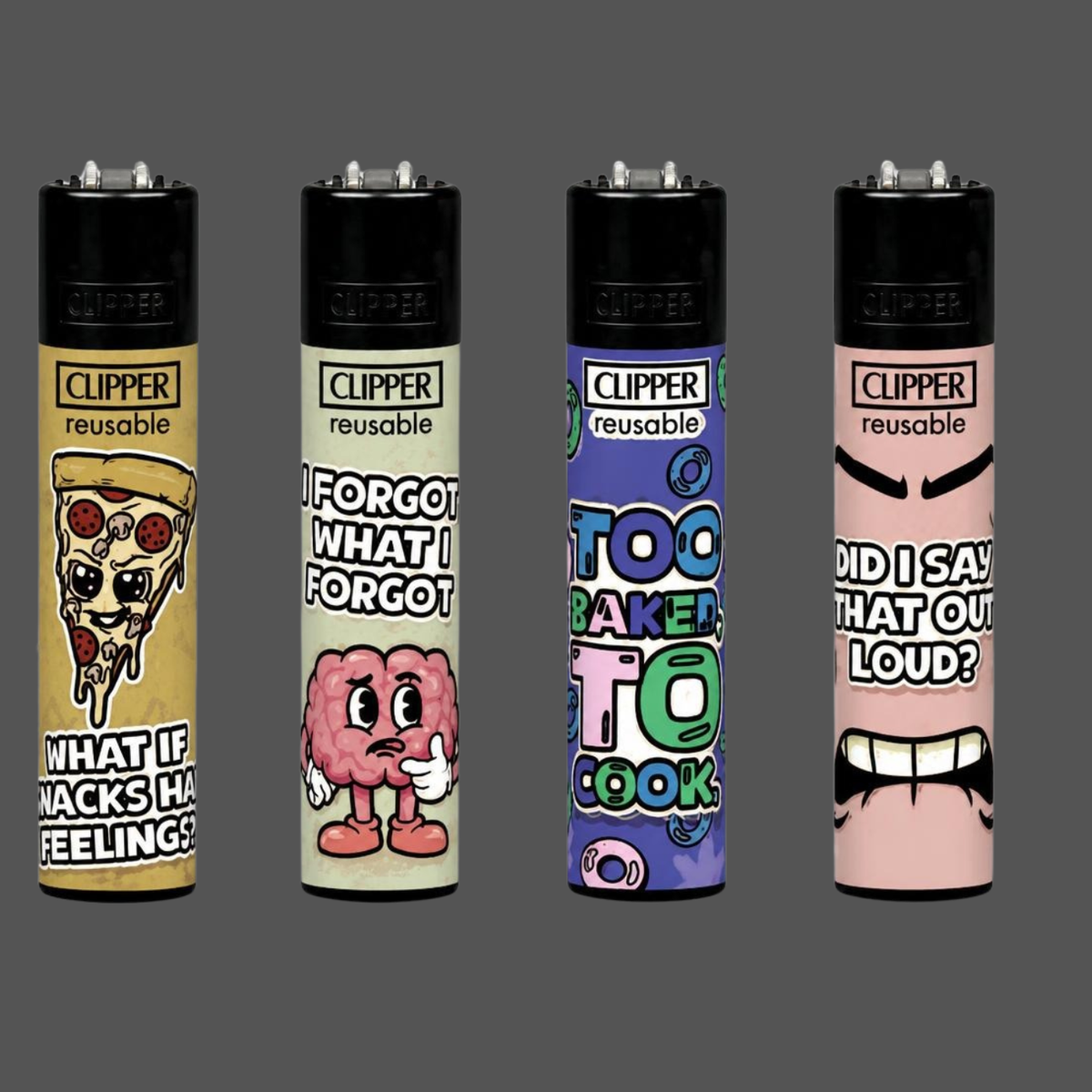 Clipper “Munchies“ 4er Serie GIZEH Edition