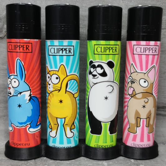 Clipper "Butt Animals" 4er Serie