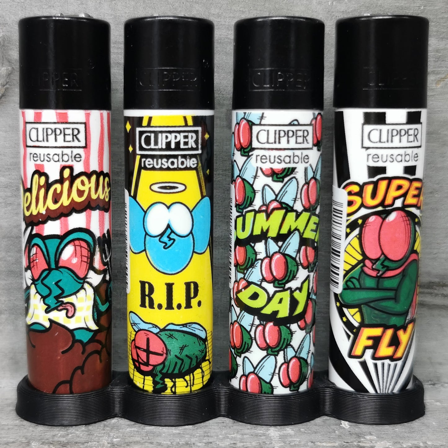 Clipper "Insect World #2" 4er Serie