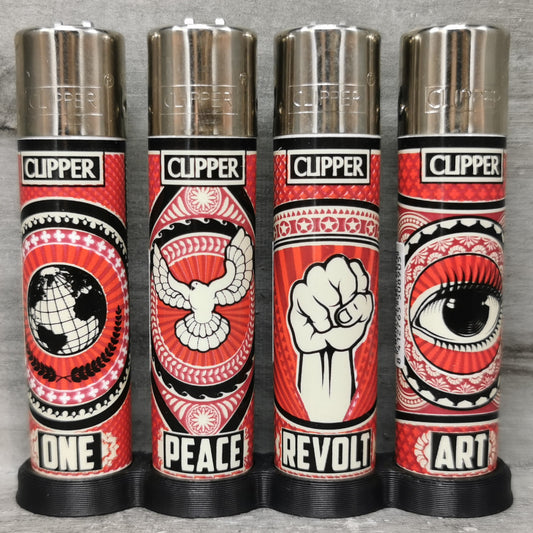 Clipper "Streetart" FF Red Pin