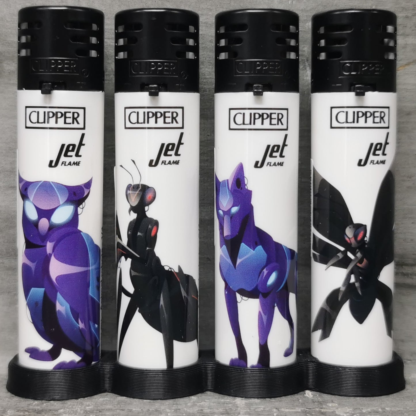 Clipper "Animal Robots" 4er Serie Jet Flame