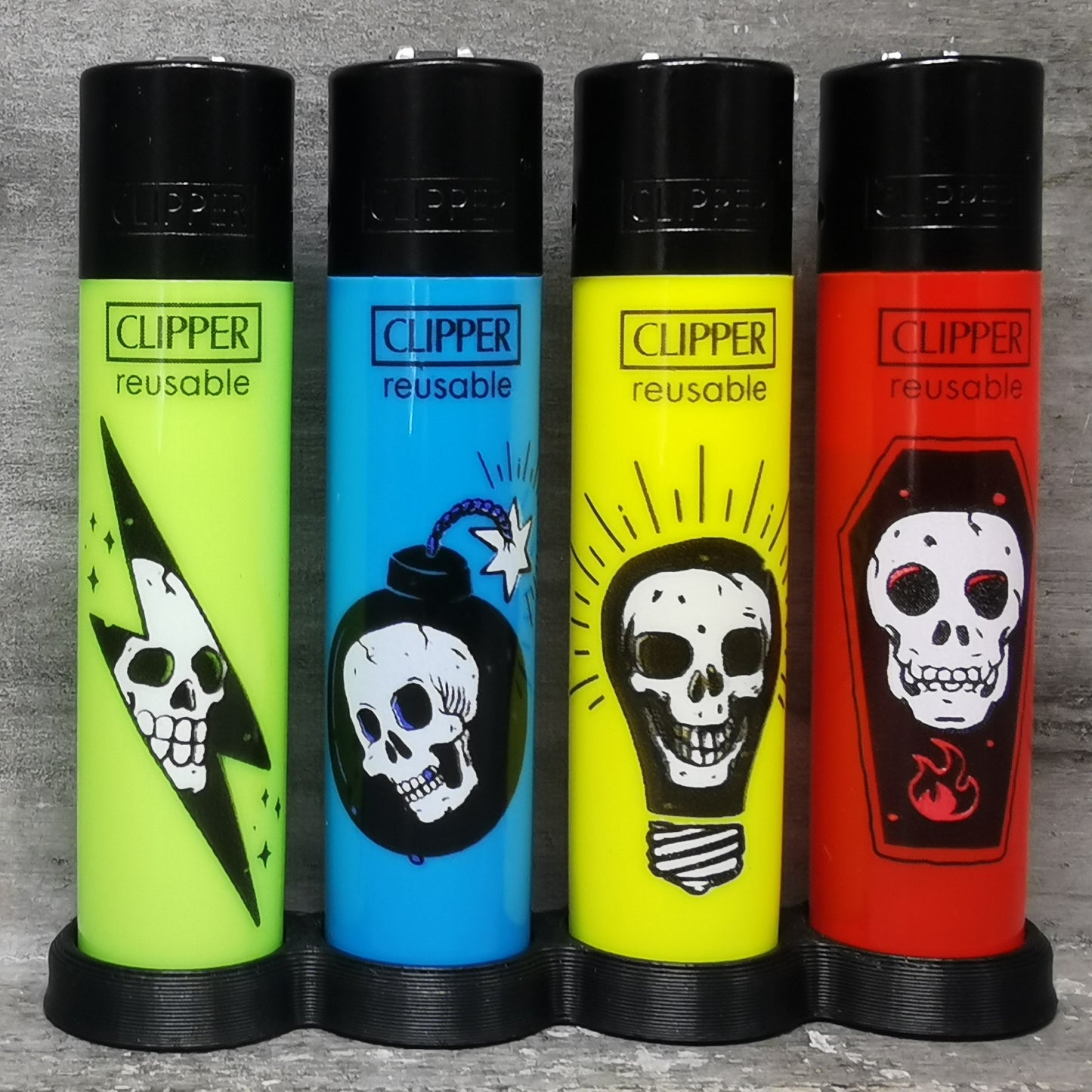 Clipper "Tattoo Skulls#4" 4er Serie