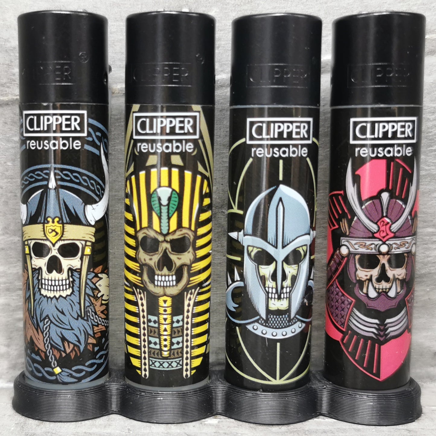 Clipper "Ancient Skulls" 4er Serie