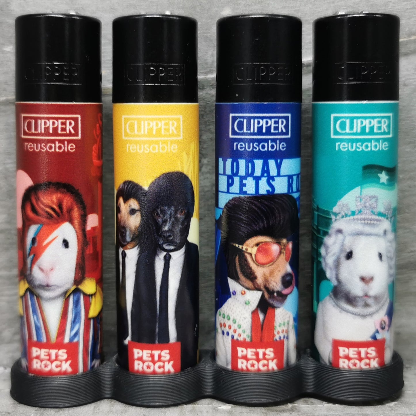 Clipper "Pets Rock" (C) 4er Serie Limited Edition