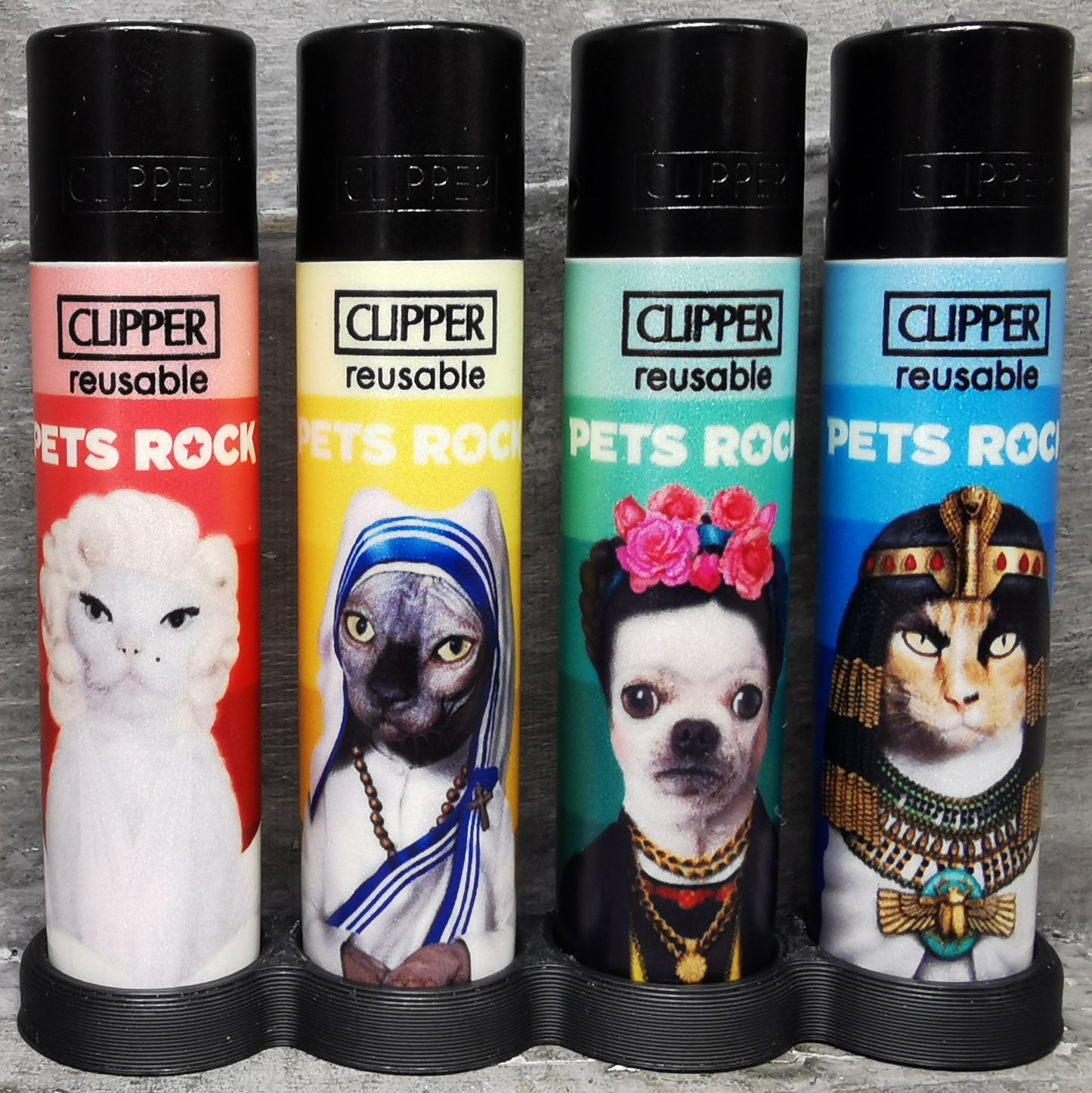 Clipper "Pets Rock #2" (A) 4er Serie Limited Edition