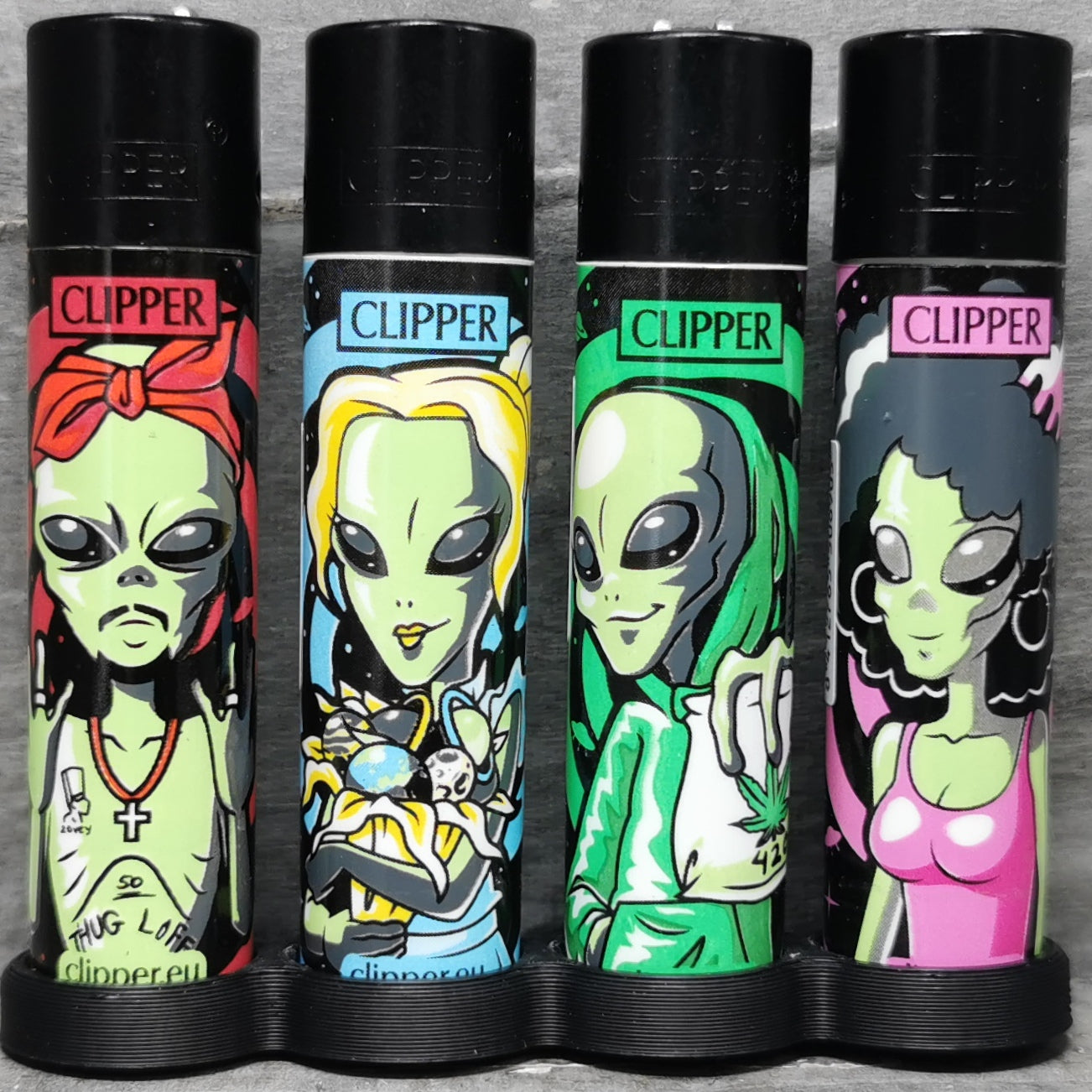 Clipper "Alien #2" 4er Serie