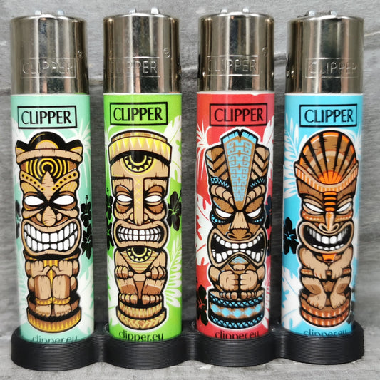 Clipper "Tiki #2" 4er Serie Red Pin