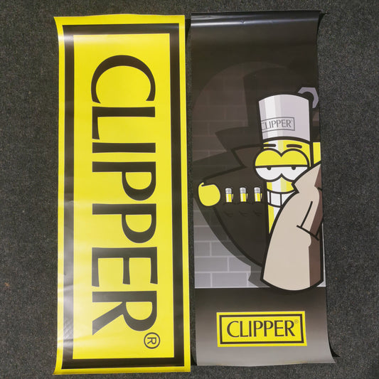 Clipper Poster "Clipperman / Logo" 2er Set