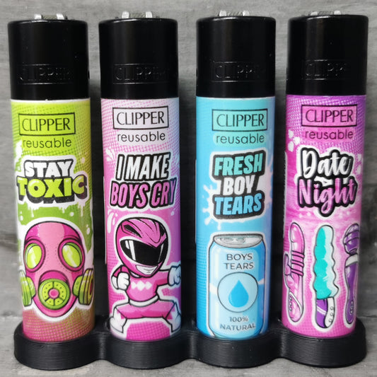 Clipper "Girly Slogan" 4er Serie