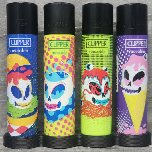 Clipper "Food Skulls" 4er Serie