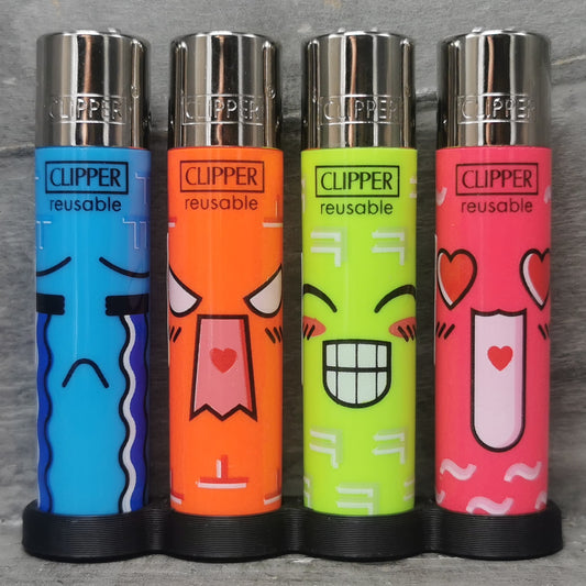 Clipper "Kawaii Faces" 4er Serie