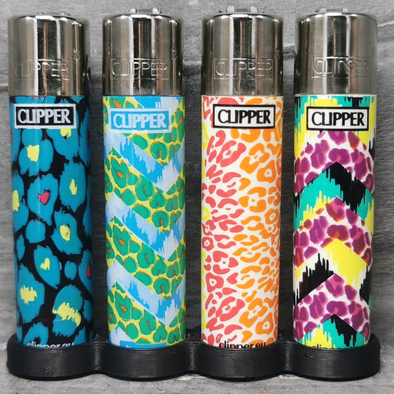 Clipper "Print Colors" 4er Serie Red Pin