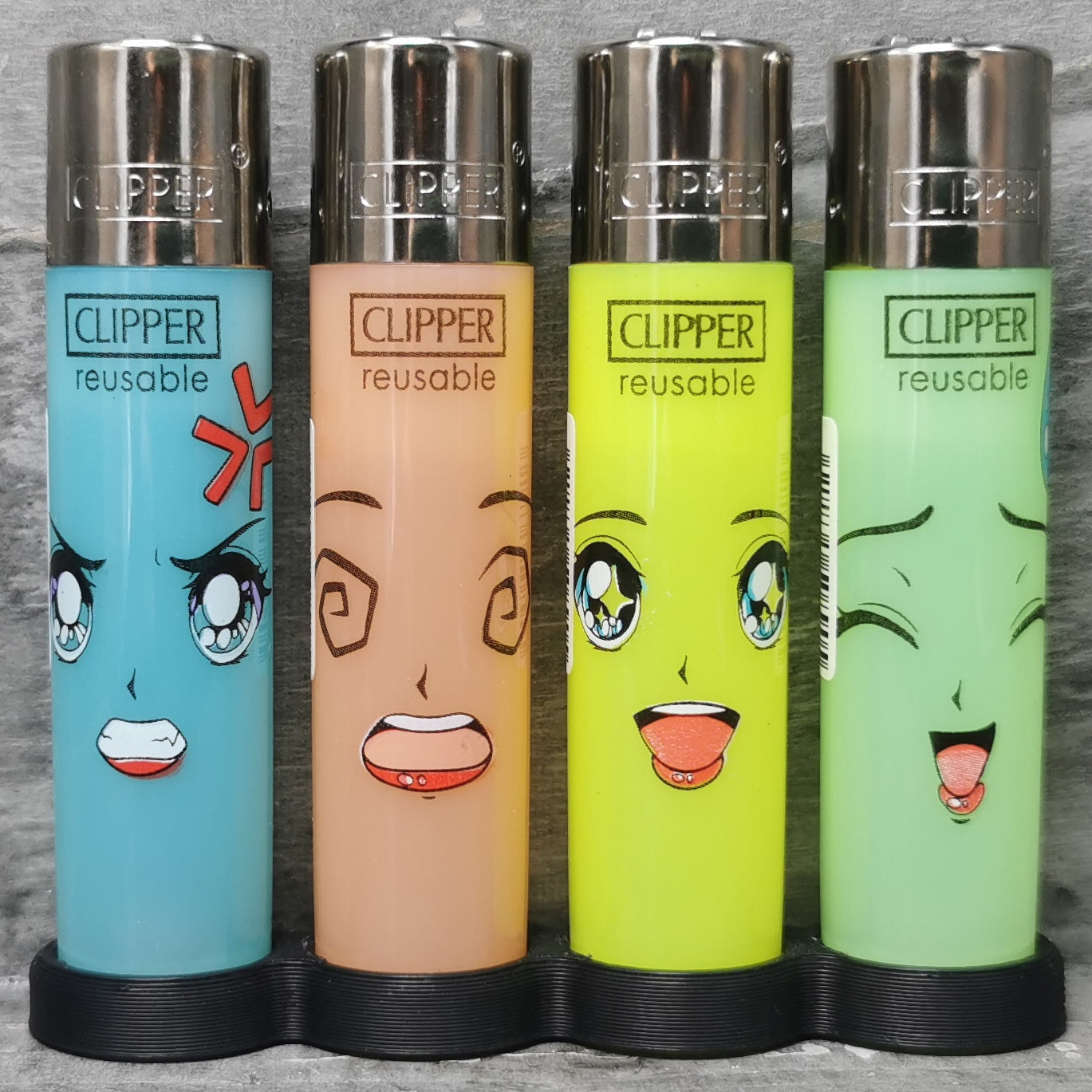 Clipper "Manga Faces" 4er Serie