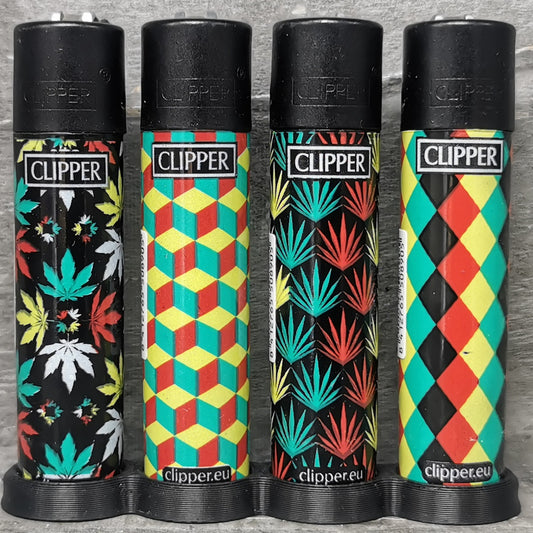 Clipper "Look Leaves" 4er Serie Red Pin