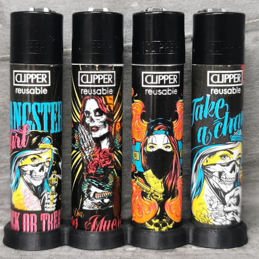 Clipper "She Skull" 4er Serie