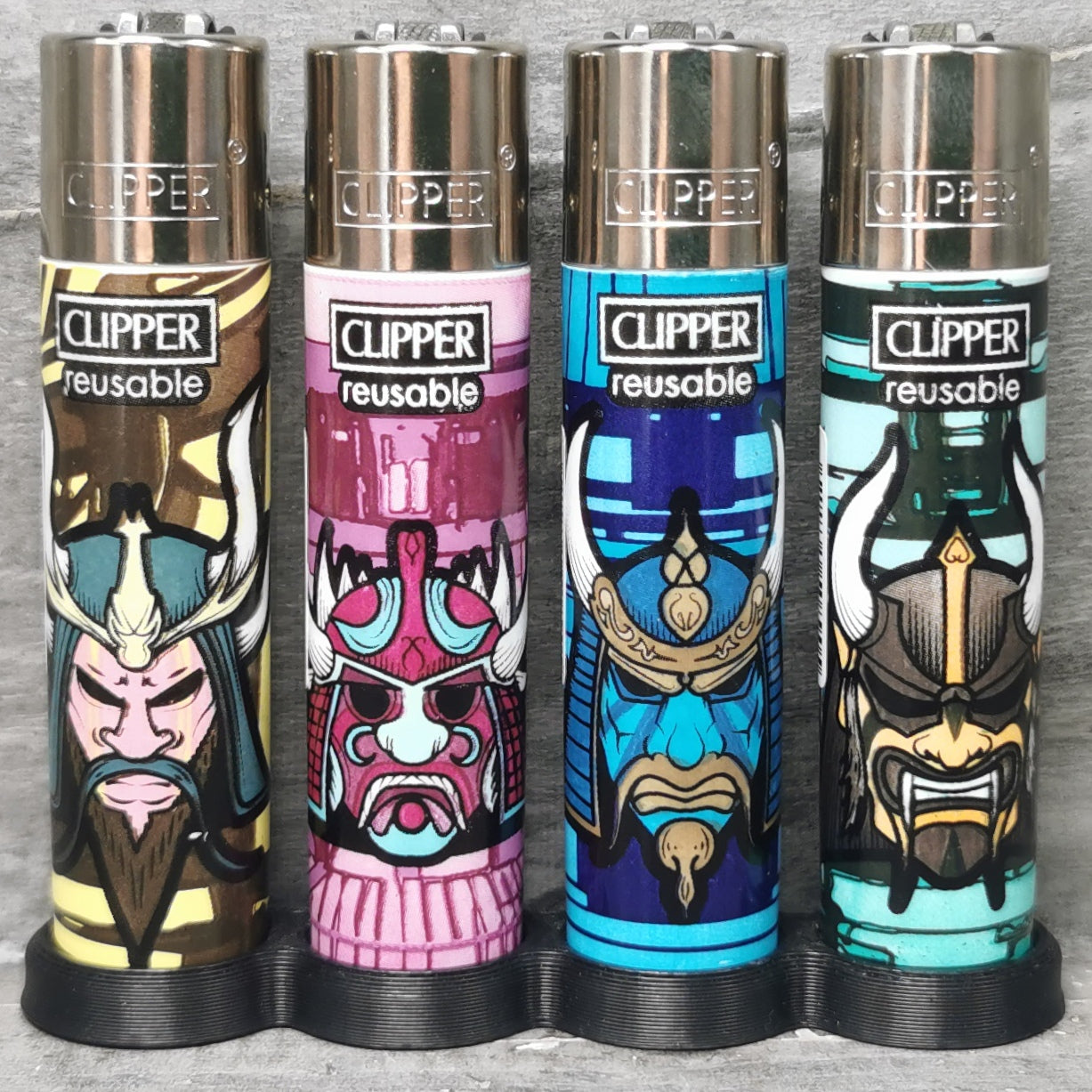 Clipper "Samurai Masks " 4er Serie