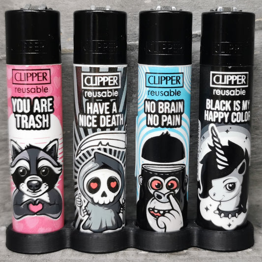 Clipper "No Brain no pain" 4er Serie