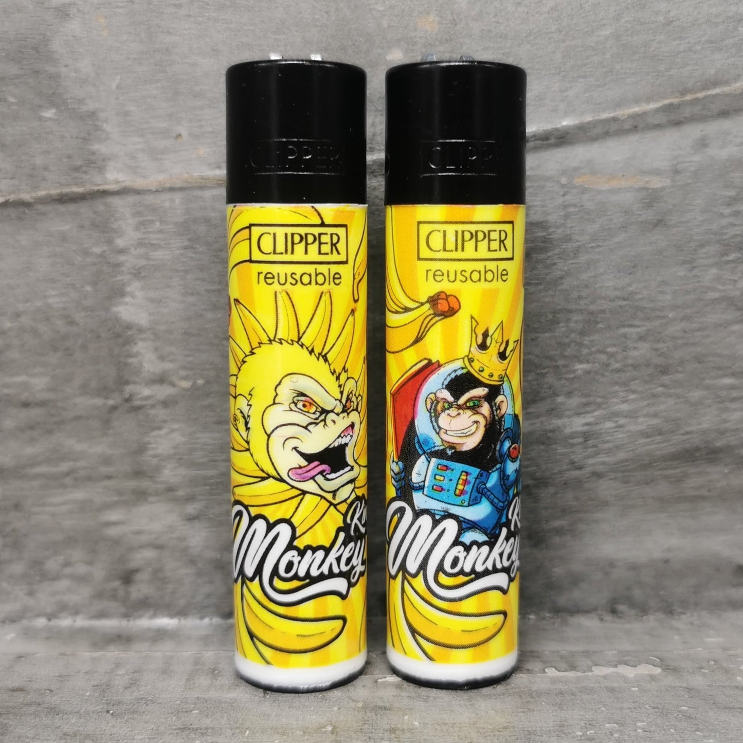 Clipper "Monkey Yellow" 2er Set Ltd