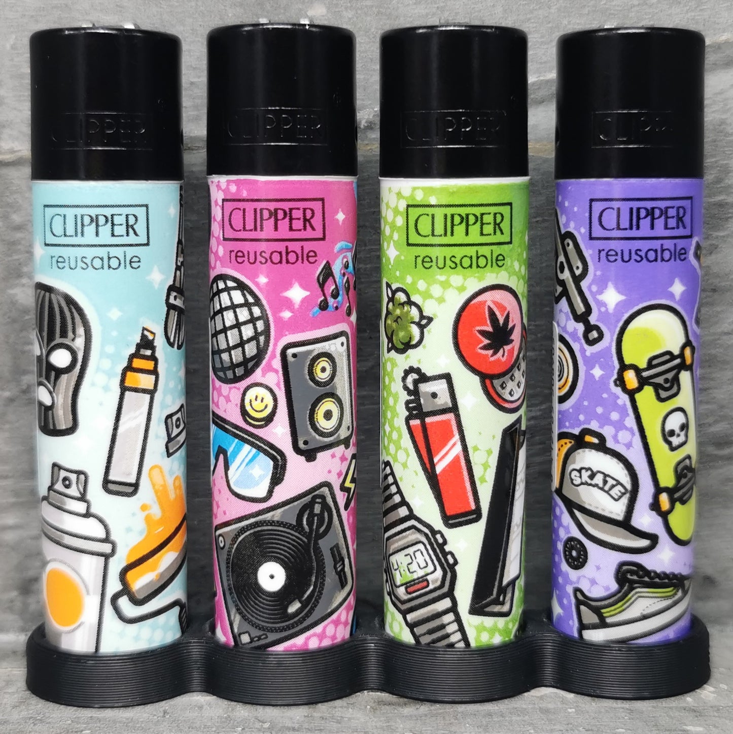 Clipper "Subcultures Pattern" 4er Serie