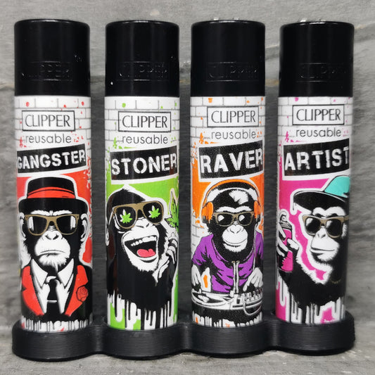 Clipper "Urban Chimps" 4er Serie