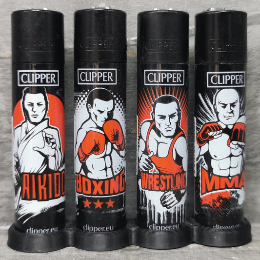 Clipper "Fight Club #2" 4er Serie Red Pin