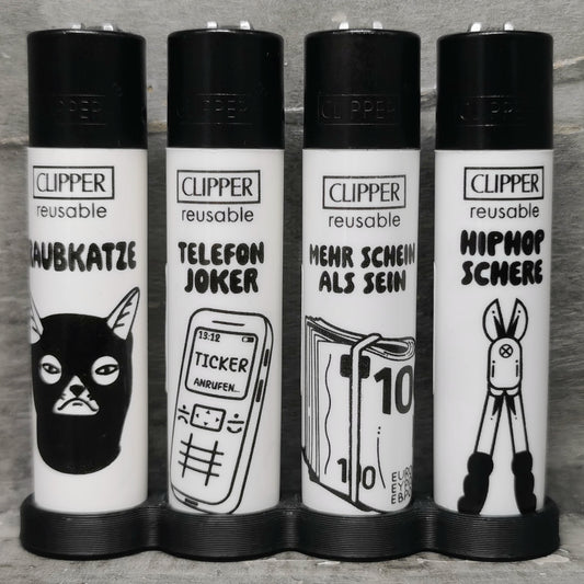 Clipper "Junkie Tattoo" 4er Serie