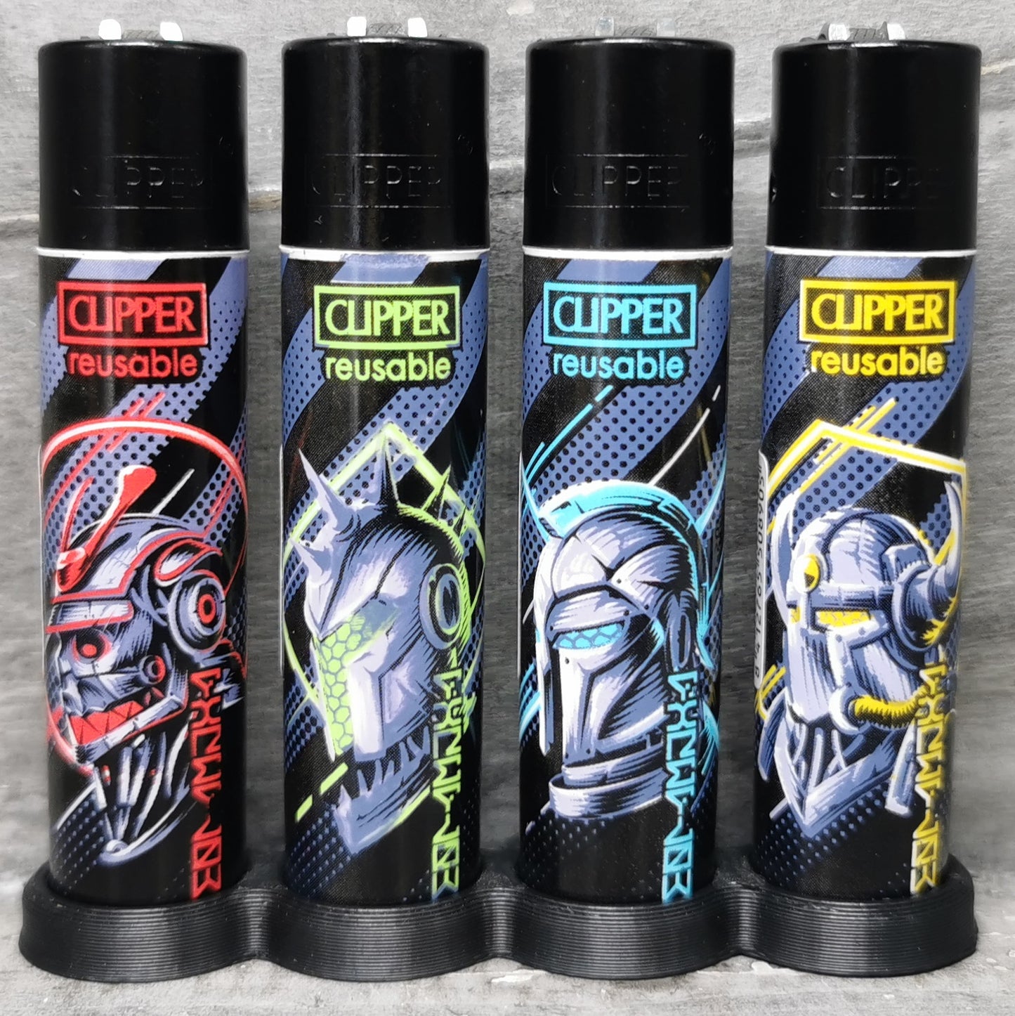 Clipper "Cyborg Warrior" 4er Serie