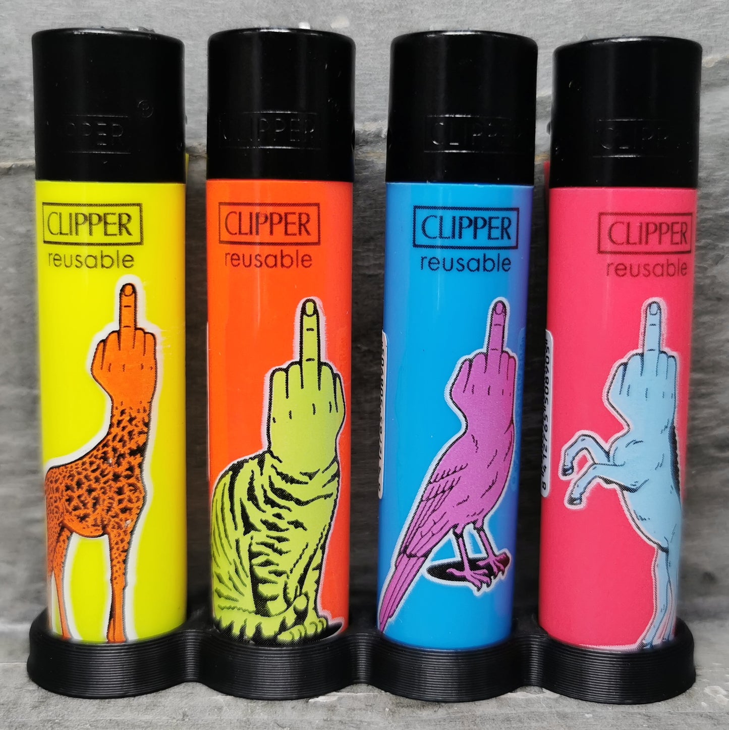 Clipper "Middle Finger up" 4er Serie