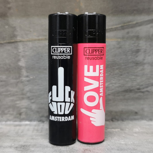 Clipper "Fuck&Love" Amsterdam 2er Set