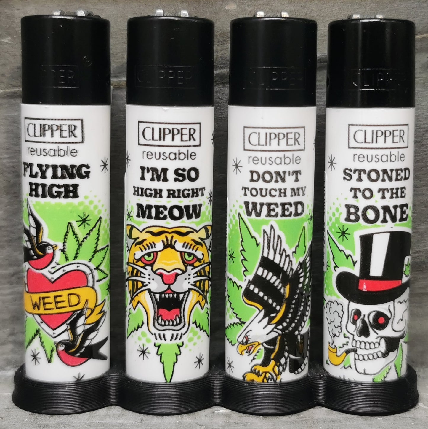 Clipper "420 Tattoo #2" 4er Serie