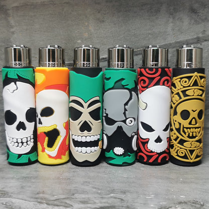 Clipper "Devil Skulls" Silikon Cover 8er Serie