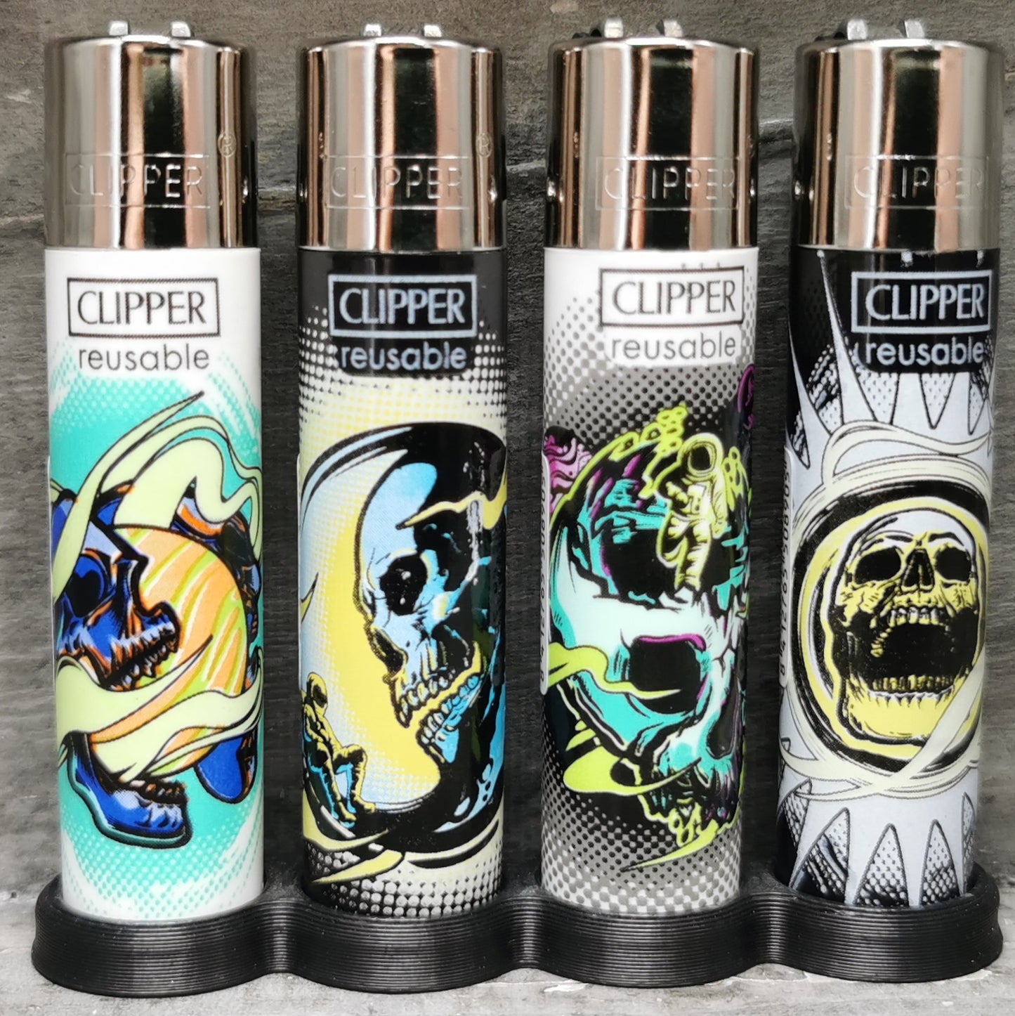 Clipper "Astro Skulls" 4er Serie
