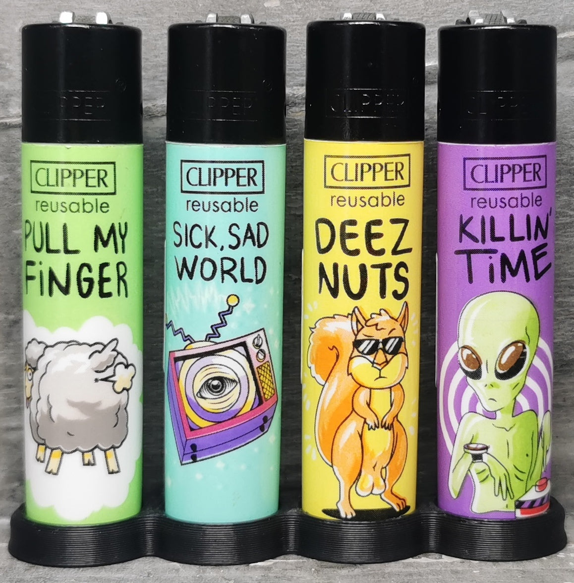 Clipper "Mix Slogan #4" 4er Serie