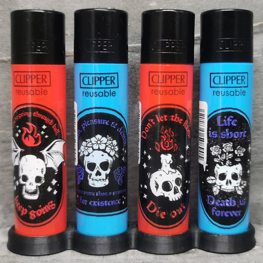 Clipper "Tattoo Skulls #2" 4er Serie