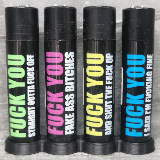 Clipper "Fuck you" 4er Serie Limited