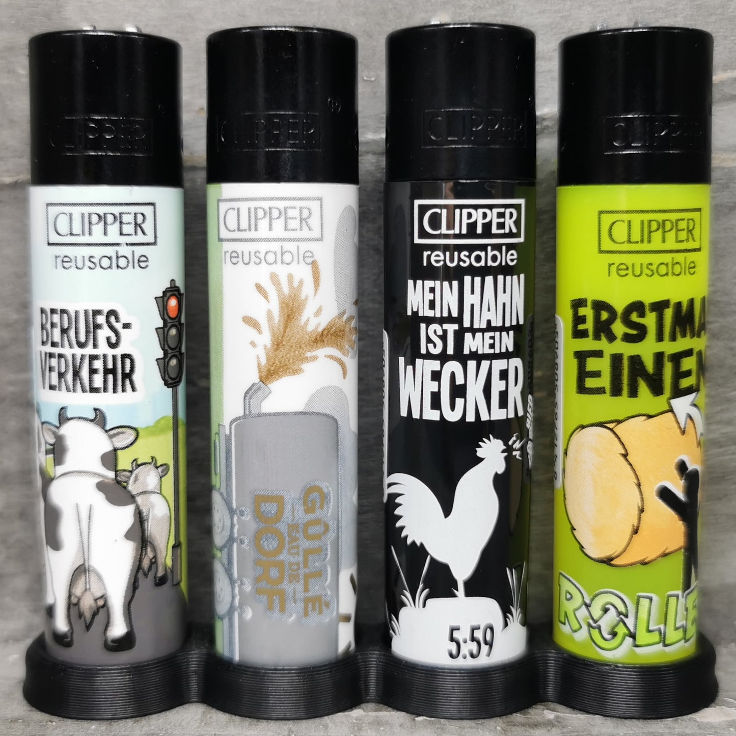 Clipper "Dorfleben #2" 4er Serie