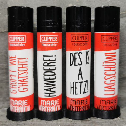 Clipper "Marie Wörterbüchle #6" 4er Serie Limited Edition