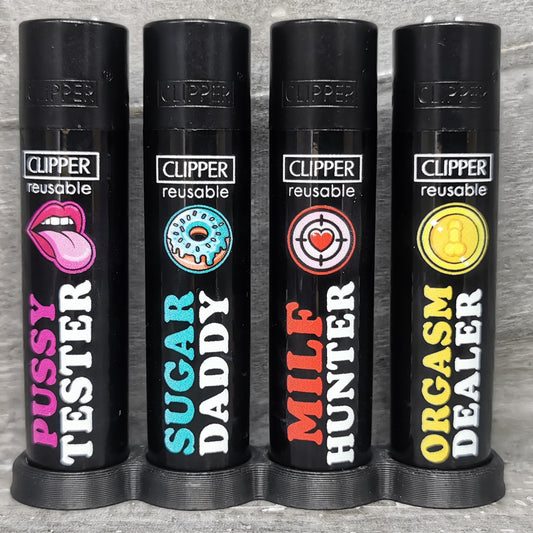 Clipper "Adult Slogan #2" 4er Serie Ltd