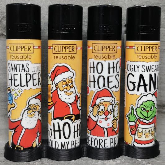 Clipper "Naughty Santa" 4er Serie