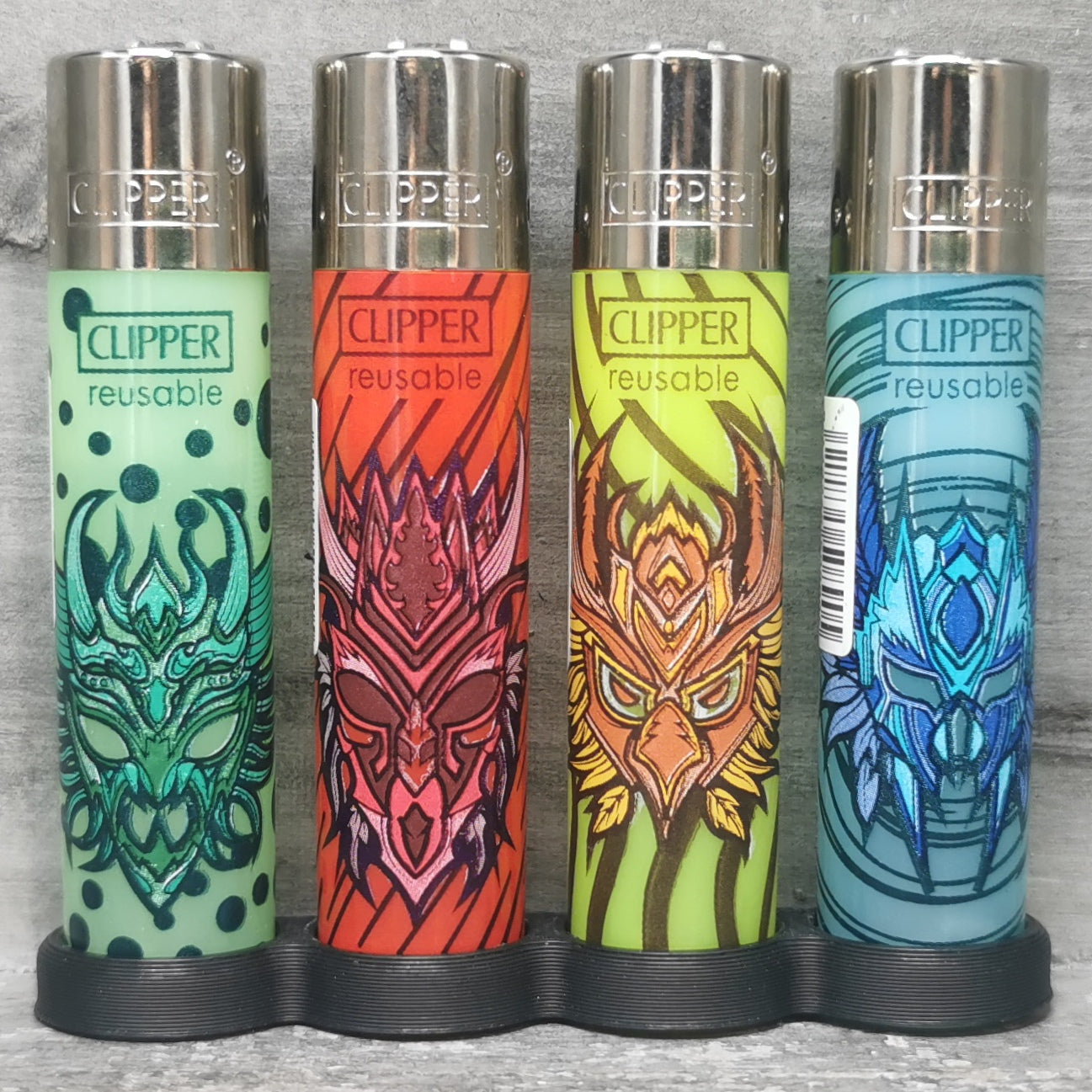 Clipper "Tribal Mask" 4er Serie