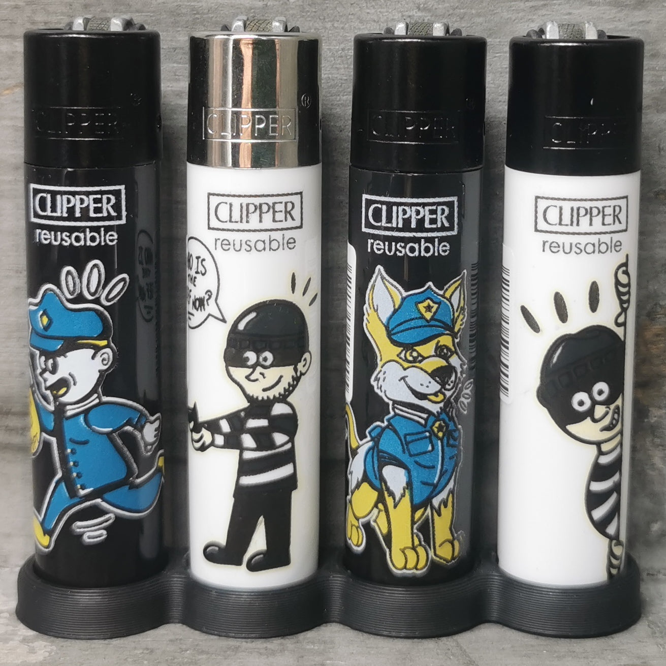 Clipper "Cops and Robbers" 4er Serie