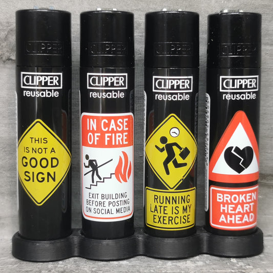 Clipper "Funny Signs" 4er Serie