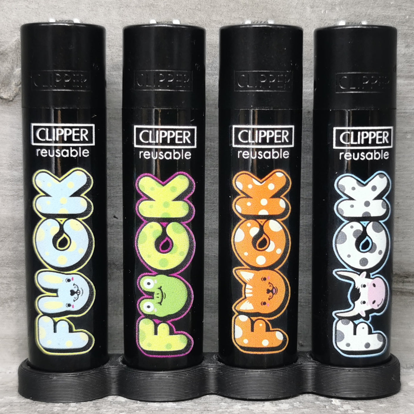 Clipper "FUCK" 4er Serie Ltd